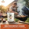 100% Organic Grass-Fed Beef Tallow For Cooking Traditional High-Heat Cooking Fat for Searing, Frying, Roasting & Sauting No Seed Oils & No Additives - Farm Raised Beef Tallow view 4
