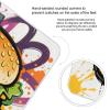 A Hamburger Scale for Body Weight Sturdy Tempered Glass Weighing Scales with LCD Display Accurate Digital Bathroom Scale Convenient Body Fat Smart Scales Easy Read view 4