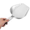 HYTROVE Small Handheld Stainless Steel Dustpan Shovel, Thickened Metal Garbage Scoop with Narrow Steel Handle, Portable Cleaning Tool for Home and Outdoor Use view 3