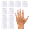 10Pcs Skin Picking Prevention and Treatment Covers, Reusable Breathable Finger Covers, Finger Picking Prevention Sheaths for Anti-Skin Picking Guards Fingers Fingertips Protection view 1
