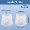 10Pcs Skin Picking Prevention and Treatment Covers, Reusable Breathable Finger Covers, Finger Picking Prevention Sheaths for Anti-Skin Picking Guards Fingers Fingertips Protection view 2