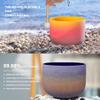 6-12Gradient Crystal Yoga Bowl Set, A-G Tone Set, 6-14 Inches, Handmade, Meditation Props, Drive Negative Energy, Balance The Body, Relieve Fatigue And Anxiety, Suitable ,8-14 inches (with bag) view 4
