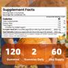 120 Count Pumpkin Seed Oil Gummies with Saw Palmetto | 5,000 mg Cold-Pressed Extract | Sugar-Free Pineapple Flavor | Supports Hair, Skin & Prostate Health | Pumpkin Seed Oil Supplement for Men & Women view 2