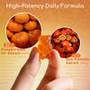 120 Count Pumpkin Seed Oil Gummies with Saw Palmetto | 5,000 mg Cold-Pressed Extract | Sugar-Free Pineapple Flavor | Supports Hair, Skin & Prostate Health | Pumpkin Seed Oil Supplement for Men & Women view 3