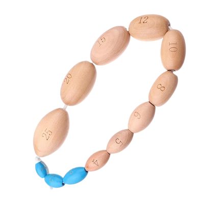 Orchidometer Bead Wood | Endocrine Scale | Measuring Orchidometer for Medical Use, Health Assessment, Measurement, Clinical Practice, Education, Training, Patient Evaluation and Professional