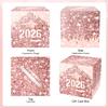 2026 Graduation Card Box Holder, Foldable Grad Congrat Decoration Box for Girls Women Graduation Party Celebration Pink view 3