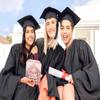 2026 Graduation Card Box Holder, Foldable Grad Congrat Decoration Box for Girls Women Graduation Party Celebration Pink view 4