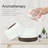 6 Oils, 500ml Ultrasonic Essential Oil Diffuser, Remote Control Wood Humidifier with 7 LED Mood Lights, Aromatherapy Diffuser for Home, Office, and Relaxation (Natural Wood) view 2