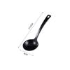 SEWCHICS 18pcs Disposable Soup Spoons Set Large Kitchen Porridge Spoons Multi-color Black White Beige for Home Dining and Takeout Use view 2