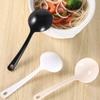 SEWCHICS 18pcs Disposable Soup Spoons Set Large Kitchen Porridge Spoons Multi-color Black White Beige for Home Dining and Takeout Use view 4
