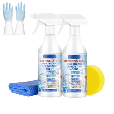 Loodion Defrosting Spray for Fridge Freezer - Freezer Defroster Spray (2Pack,120ml)
