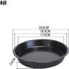 Pizza Pan Pizza Plate Carbon Steel Non-Stick 6-8 Inch Round Deep Dish Tray Multicolor(8") view 4