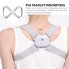 Hemobllo Unisex Posture Corrector and Hunchback Correction Strap, Adjustable Upper Back Brace with Shoulder Support, Flexible Back Belt for Adult and Posture Improvement view 3