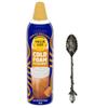 Cold Foam Flavored Coffee Creamer, 14 oz Can with Dumbass Coffee Gem Spoon (Caramel Macchiato) Gem Spoon view 1