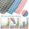 Microfiber Cleaning Cloth, Absorbent Microfiber Reusable Kitchen Towels and Dishcloths Sets,Fast Drying Waffle Weave Washable Dish Cloths for Bathroom Car Kitchen Home Dish Cleaning view 3
