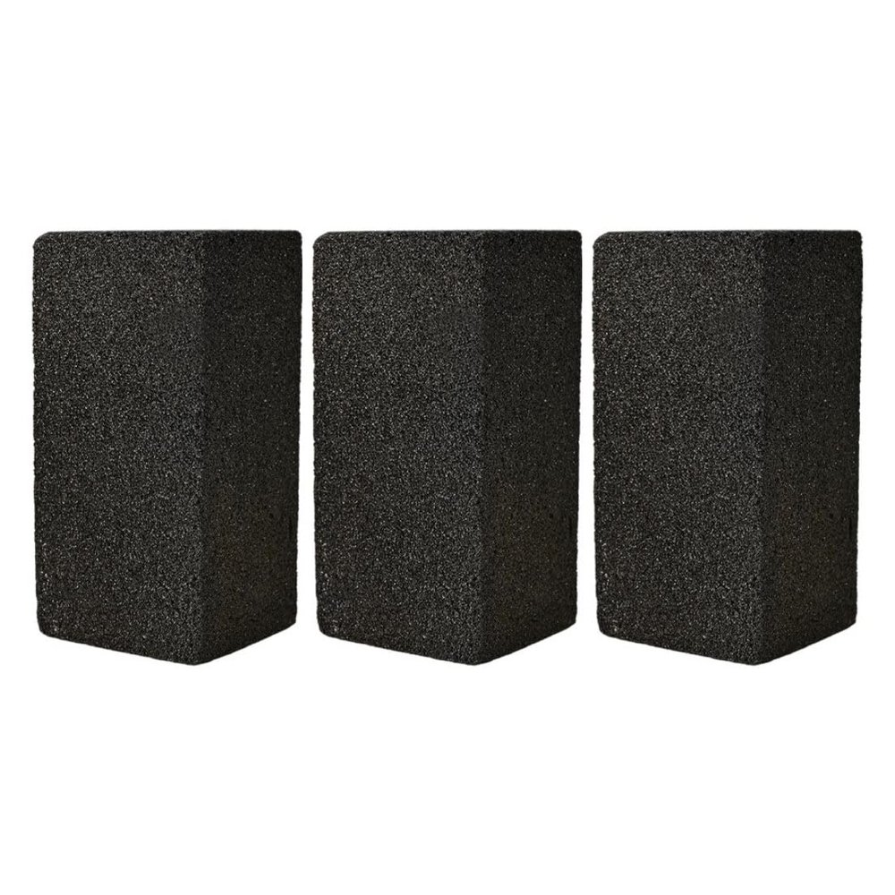 KUYYFDS Grill Griddle Cleaning Brick Block Ecological Barbecue Removing Stains Stone 3PCS