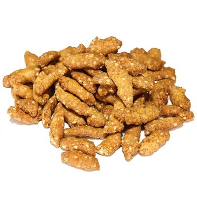 Wide Sesame Sticks, 1 lb (16 oz) | Sweet & Crunchy Gourmet Snack | Freshly Roasted | Perfect for Snacking & Party Mixes in Bag