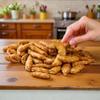 Wide Sesame Sticks, 1 lb (16 oz) | Sweet & Crunchy Gourmet Snack | Freshly Roasted | Perfect for Snacking & Party Mixes in Bag view 4