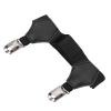 Dioche Mens Sock Suspenders Adjustable Sock Garters for Women | Metal Double Clips Suspenders | NonSlip Holders | Prevent Slipping | Comfortable Fit | Suitable for view 1