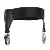 Dioche Mens Sock Suspenders Adjustable Sock Garters for Women | Metal Double Clips Suspenders | NonSlip Holders | Prevent Slipping | Comfortable Fit | Suitable for view 2