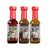 6-Fin Series Hot Sauce - 3 pack - Hammah Gatah, Blacktip Widow, Mako Snake view 1