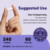 Micro Ingredients Glycine 1,000 mg Per Serving, 240 Softgels | Amino Acid Supplement with Magnesium Glycinate & Omega-3 | Made with MCT Oil | Non-GMO, Gluten Free view 3