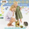 Freeze-Dried SOUR KIWI Healthy, Gluten-Free, Crispy & Delicious, Crunchy & Tangy Snack, Ideal for Desserts, Topping for Yogurt, Oatmeal, Smoothie On-the-Go Snacking (Bags of 4 (0.53 oz Each), KIWI) view 3