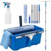 Professional Window Cleaning Kit with 6ft Long Handle, 3 Gallon Bucket view 1