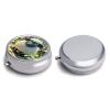 Cartoon Black White Sheep Pill Box 3 Compartment Small Pill Case Medicine Pill Dispenser Pill Container Holder to Hold Vitamins Medication Fish Oil and Supplements Pill Organizer view 3