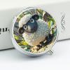 Cartoon Black White Sheep Pill Box 3 Compartment Small Pill Case Medicine Pill Dispenser Pill Container Holder to Hold Vitamins Medication Fish Oil and Supplements Pill Organizer view 4