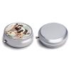 Dairy Cow Pill Box 3 Compartment Small Pill Case Medicine Pill Dispenser Pill Container Holder to Hold Vitamins Medication Fish Oil and Supplements Pill Organizer view 3