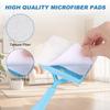 20 Pack Replacement Pads Compatible with Baseboard Buddy Cleaner Tool - Microfiber Reusable Cleaning Pads for Wet & Dry Use (Cleaner Tool NOT Included) view 2