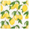 100Pcs Lemon Paper Napkins Yellow Citrus Fruit Party Napkin 6.5in view 1