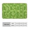 dcetiAAm Flannel Shower Floor Mat 35 24 Inch, St. Patrick's Day Decor No Slip Green Bathroom Rug Water Absorbing Bathroom Shower Decor Rugs Carpetas para Bao view 2