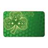dcetiAAm Flannel Shower Door Mat 35 24 Inch, St. Patrick's Romantic Sweet No Slip Shower Rug Water Absorbing Entryway Decor Entry Way Rugs Indoor Bathroom Mats view 1