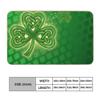dcetiAAm Flannel Shower Door Mat 35 24 Inch, St. Patrick's Romantic Sweet No Slip Shower Rug Water Absorbing Entryway Decor Entry Way Rugs Indoor Bathroom Mats view 2