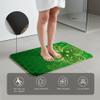 dcetiAAm Flannel Shower Door Mat 35 24 Inch, St. Patrick's Romantic Sweet No Slip Shower Rug Water Absorbing Entryway Decor Entry Way Rugs Indoor Bathroom Mats view 3