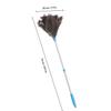 CATIEBYE Extendable Soft Plumage Duster with Blue Handle, Reusable Brush for Ceiling Fan Dusting, High Ceiling Cleaning, Blinds, and Furniture Maintenance view 2