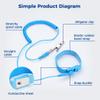 byepica 16 Pcs Anti Static Wristbands with Grounding Cords, Expandable Anti-Shock Bracelets with Alligator Clips and Flexible Conductive Wire view 2