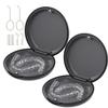 2 Pack Retainer Case, Space Black view 1