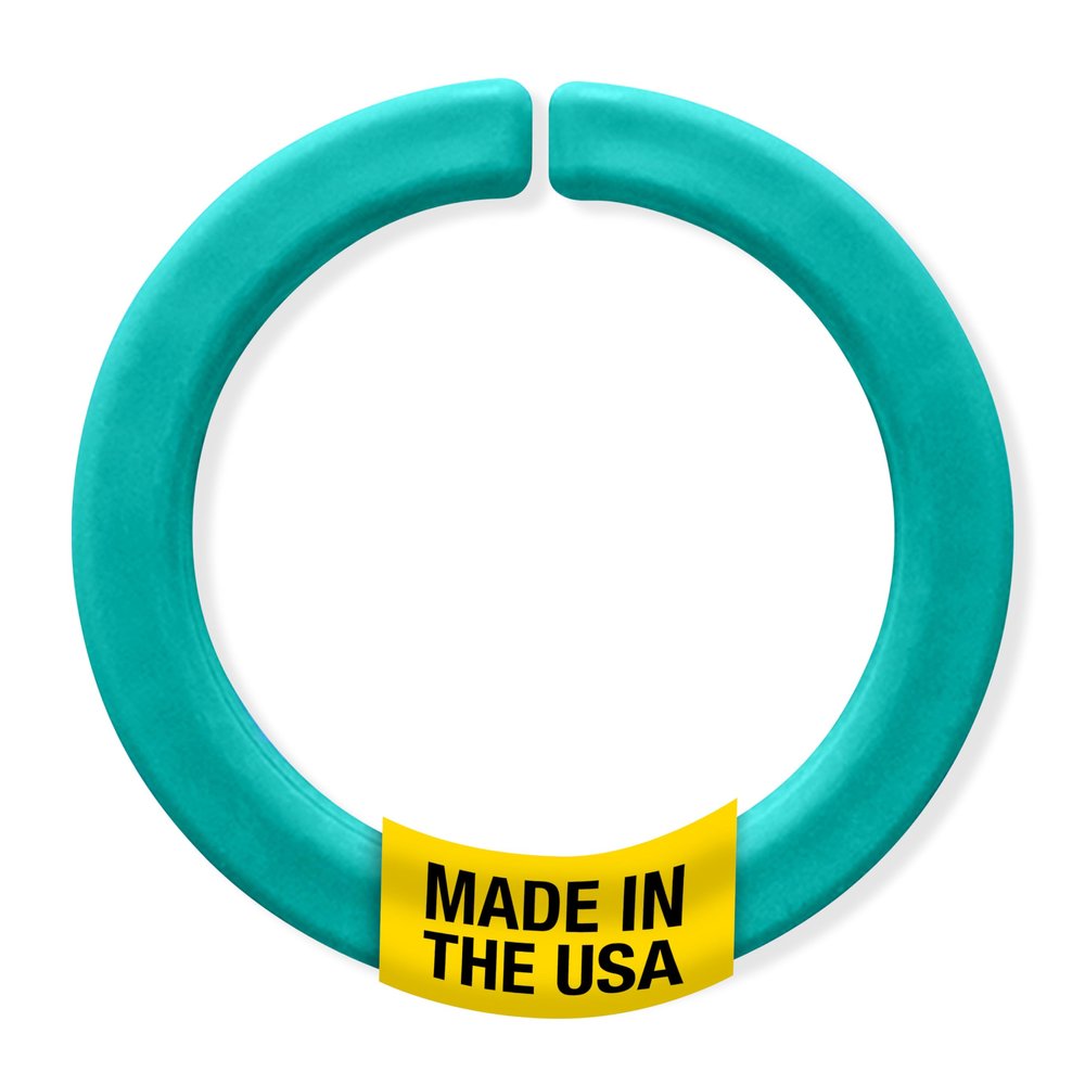 ARK Bangle Chew Bracelet, Sensory Toys for Kids and Adults, Oral Fidget for Autism, ADHD, SPD, Anxiety, Medical-Grade Sensory Chew, XT, Firm, Teal, Large