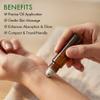 Majestic Pure Oil - 100% Pure and Natural- Cold Pressed & Hexane Free Natural Hair Growth Oil for Eyelashes, Eyebrows, Skin, Body, Face, Nails & Scalp - Jojoba Oil with Roll On 8 Fl Oz view 2