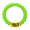ARK Brick Chew Bracelet, Sensory Toys for Kids and Adults, Oral Fidget for Autism, ADHD, SPD, Anxiety, Medical-Grade, Textured Sensory Chew, XT, Firm, Lime Green, Small view 1