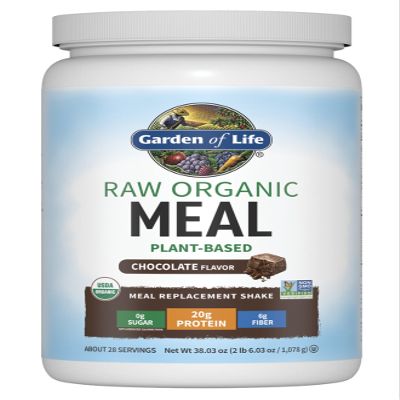Garden Of Life, Raw Organic Meal Chocolate Flavor, 38 Ounce