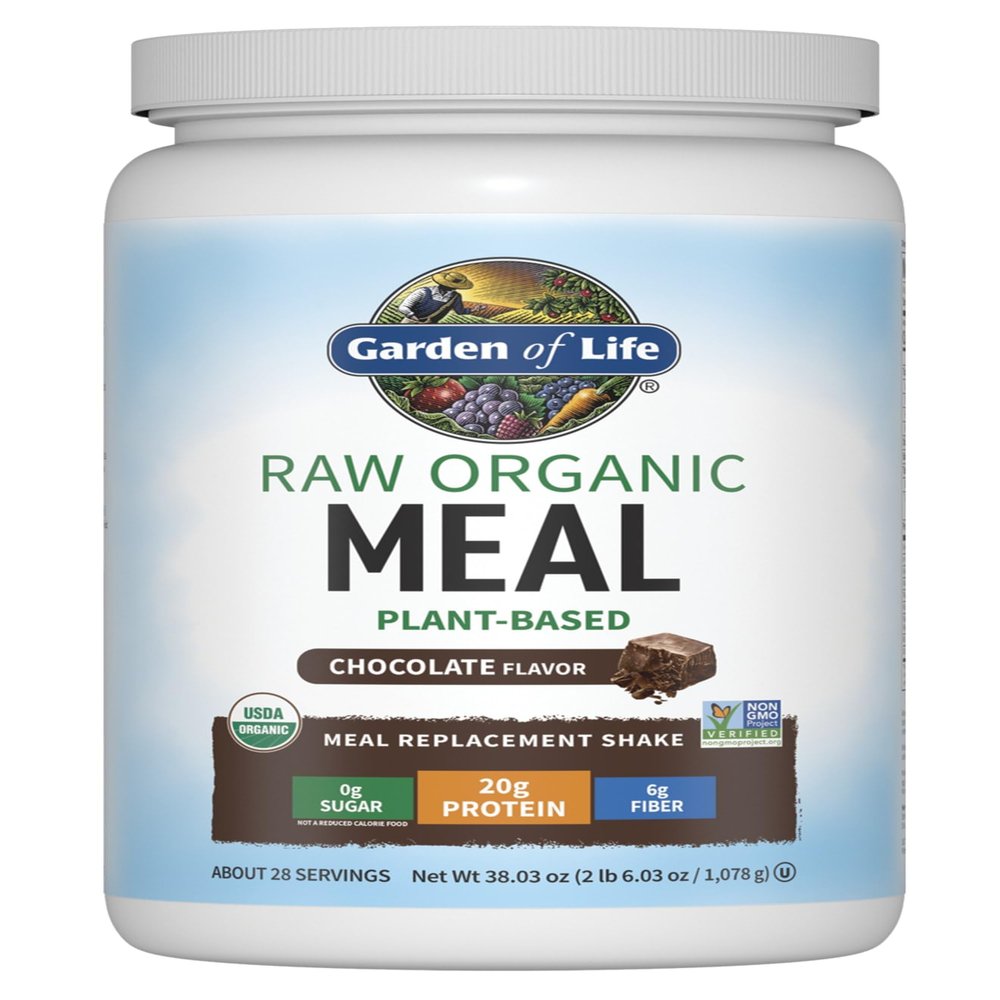 Garden Of Life, Raw Organic Meal Chocolate Flavor, 38 Ounce