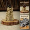 Aerkenga Moxa Wool 500g, 100% Pure 3-Year Aged Mugwort Floss with Low-Smoke & Mild Heat for Various Moxibustion Tools Suitable for DIY & Traditional Wellness view 2