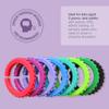 ARK Brick Chew Bracelet, Sensory Toys for Kids and Adults, Oral Fidget for Autism, ADHD, SPD, Anxiety, Medical-Grade, Textured Sensory Chew, XT, Firm, Black, Small view 3