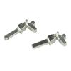 10 Pack 6mm Wide Plastic Glasses Hinges, Acetate Sunglasses Frame Hinges, Glasses Replacement Repair Parts view 1