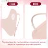 Sun Protection Eye Mask for Women & Men, UV-Blocking Face Cover (24.5 * 9.5cm / 9.6 * 3.7 inch), Breathable Nylon Sunscreen Mask for Golf, Sports, Travel view 3