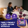 OH MY CHEWY Magnesium Glycinate Gummies for Kids & Teens - Sleep & Chillax Sugar-Free and Melatonin-Free Magnesium Supplement with Chamomile, L-Theanine and Lemon Balm - 60 Count view 4